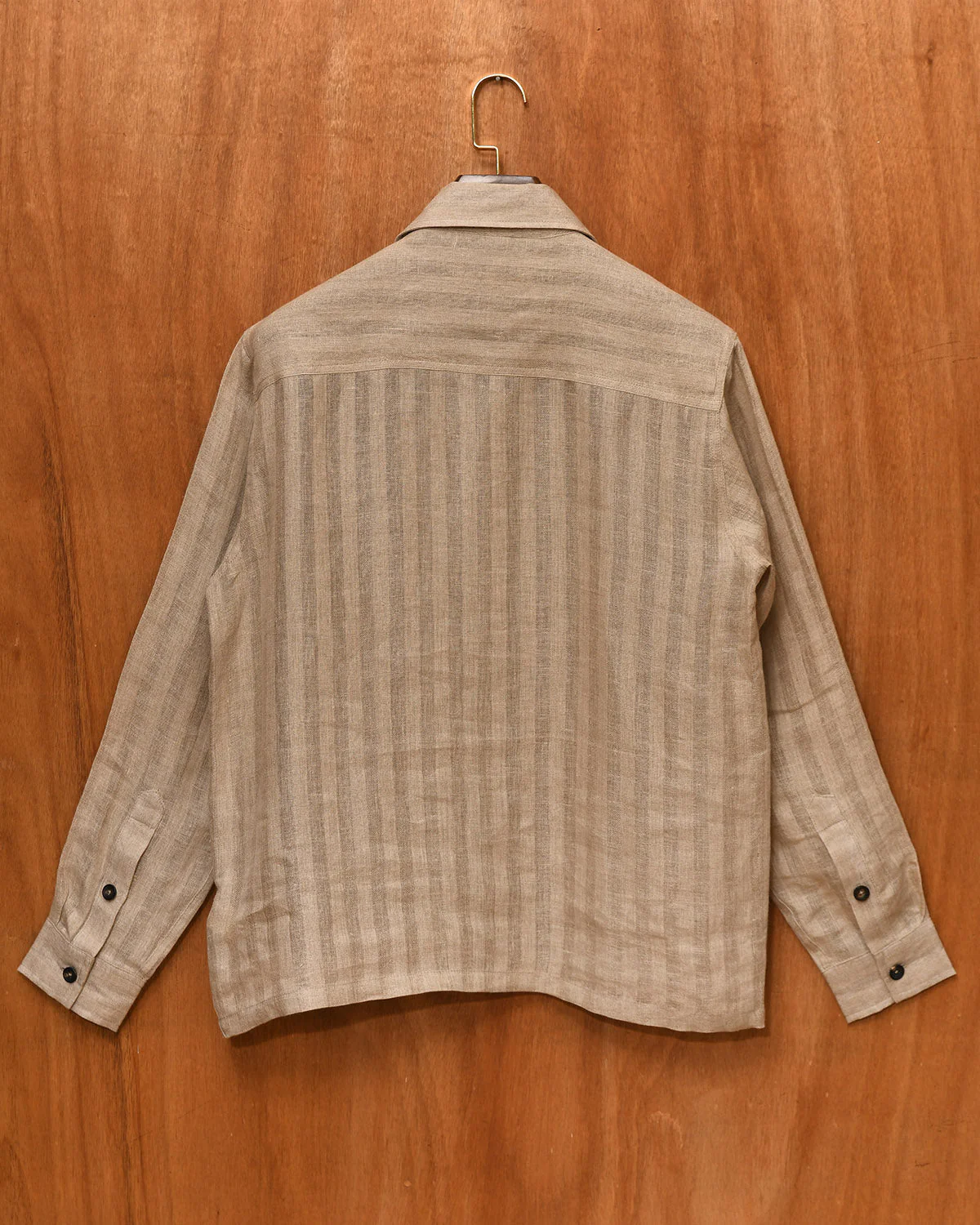 LINEN STRIPE SHIRT - Image 4