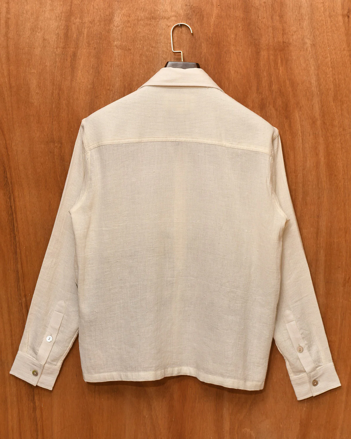 HAND EMBROIDERED LOTUS SHIRT - Image 5