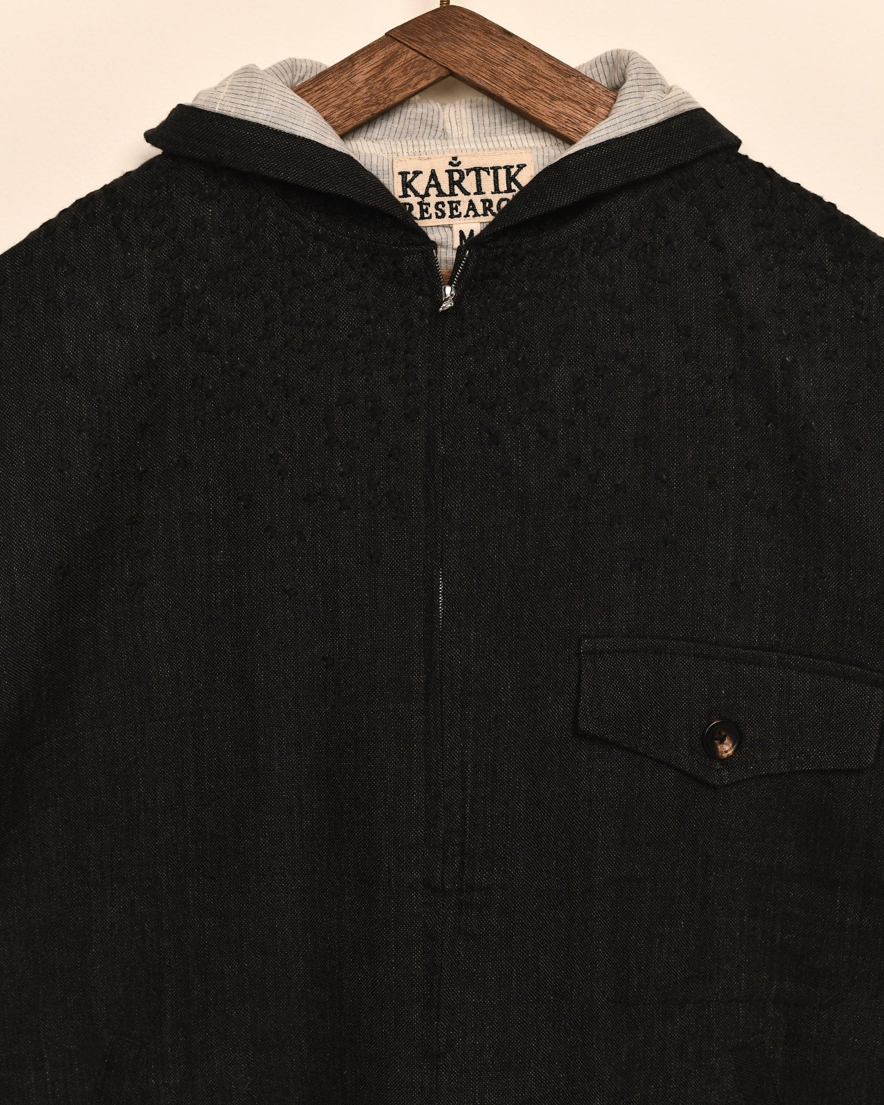 KANTHA ZIP HOODIE - Image 2