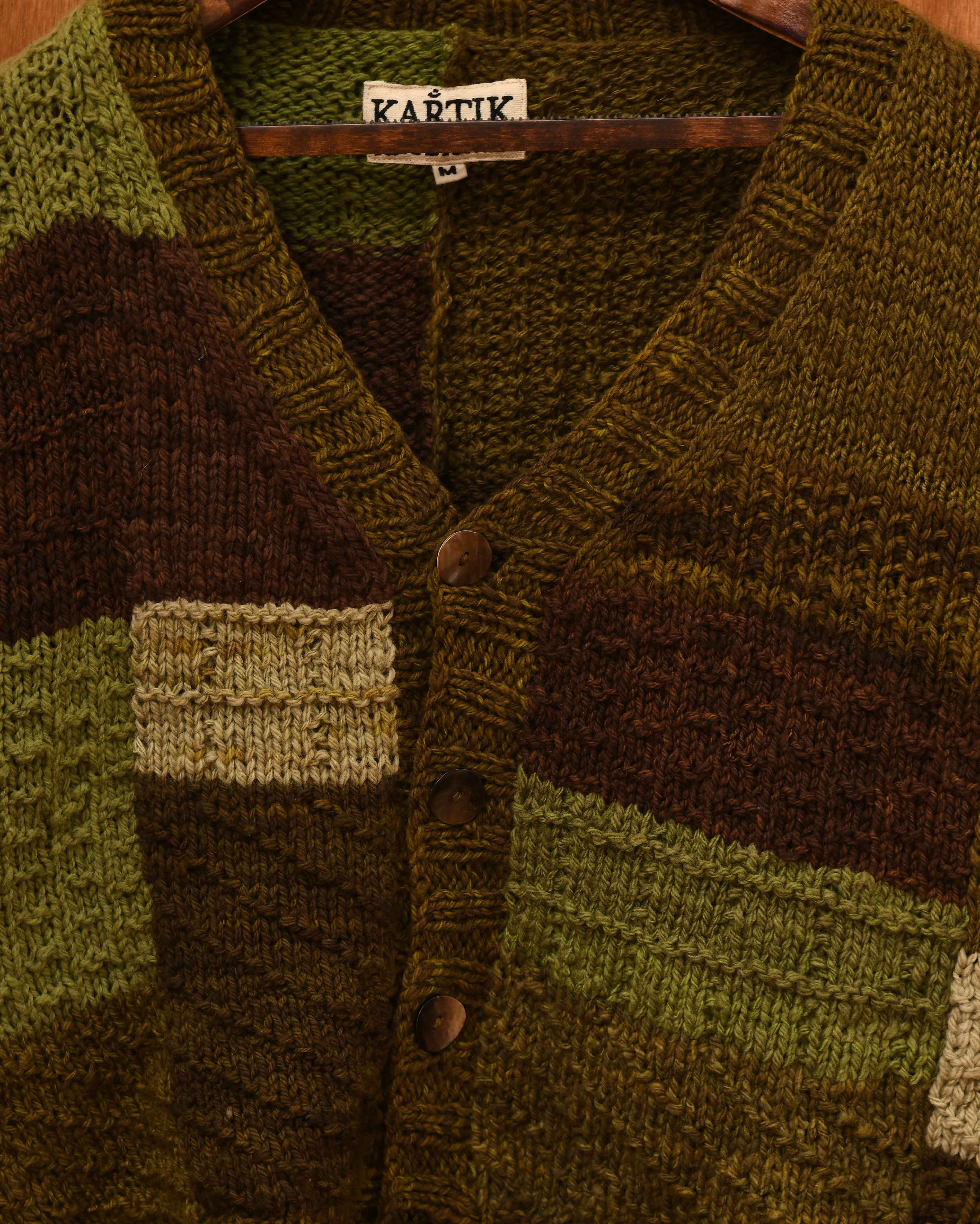PATCHWORK CARDIGAN - Image 4