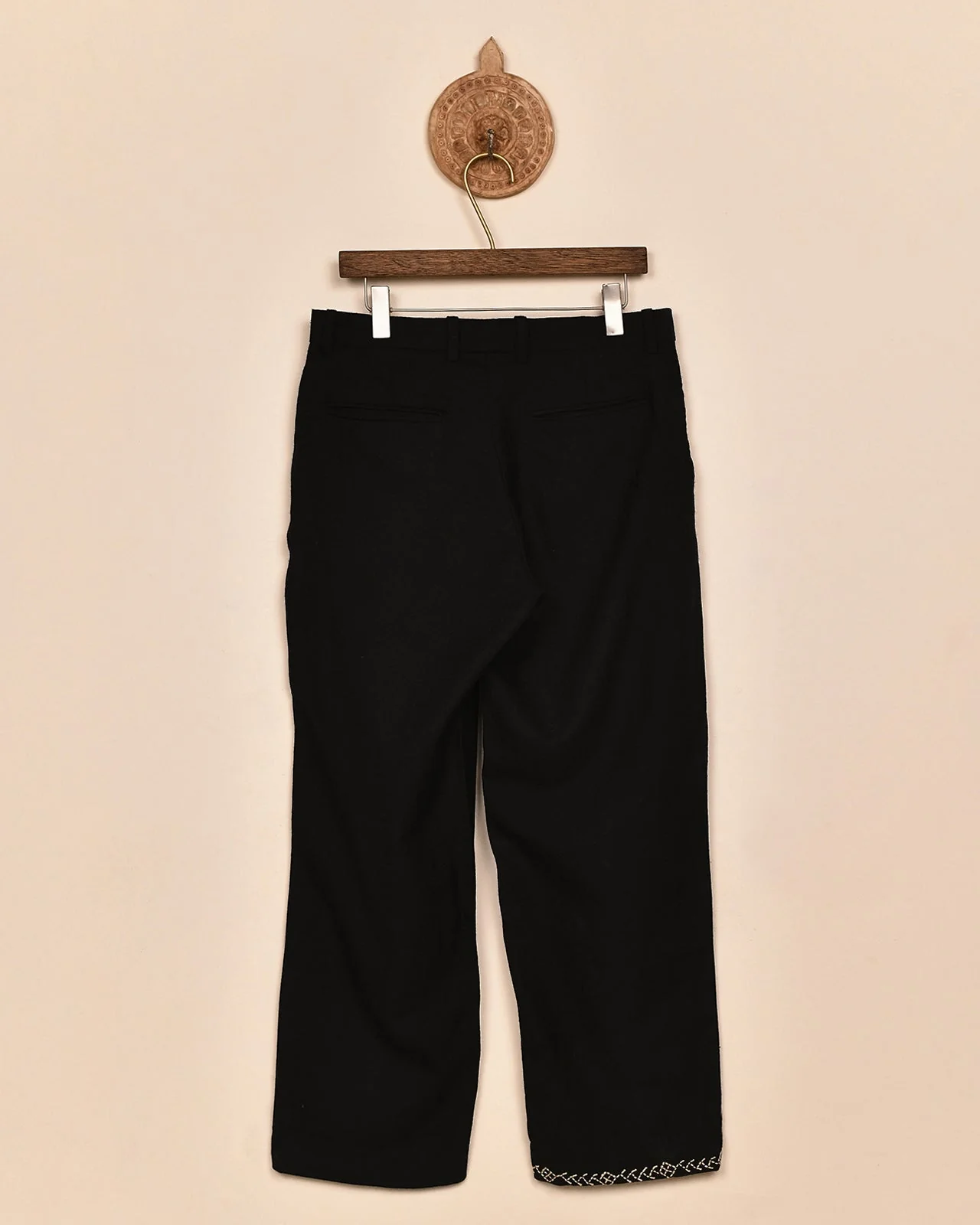 RABARI WOOL TROUSER - Image 3