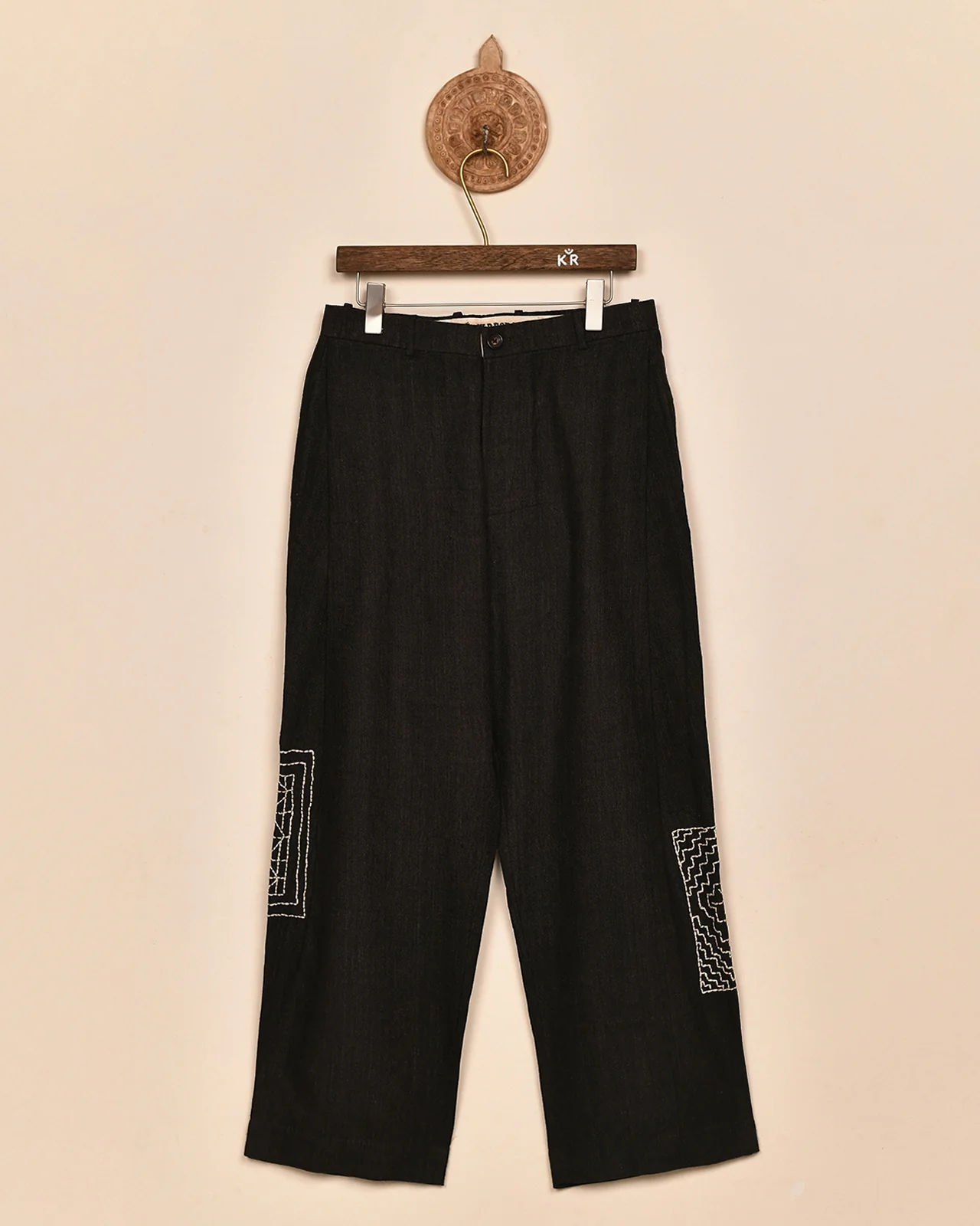 SIDE PLEAT TROUSER