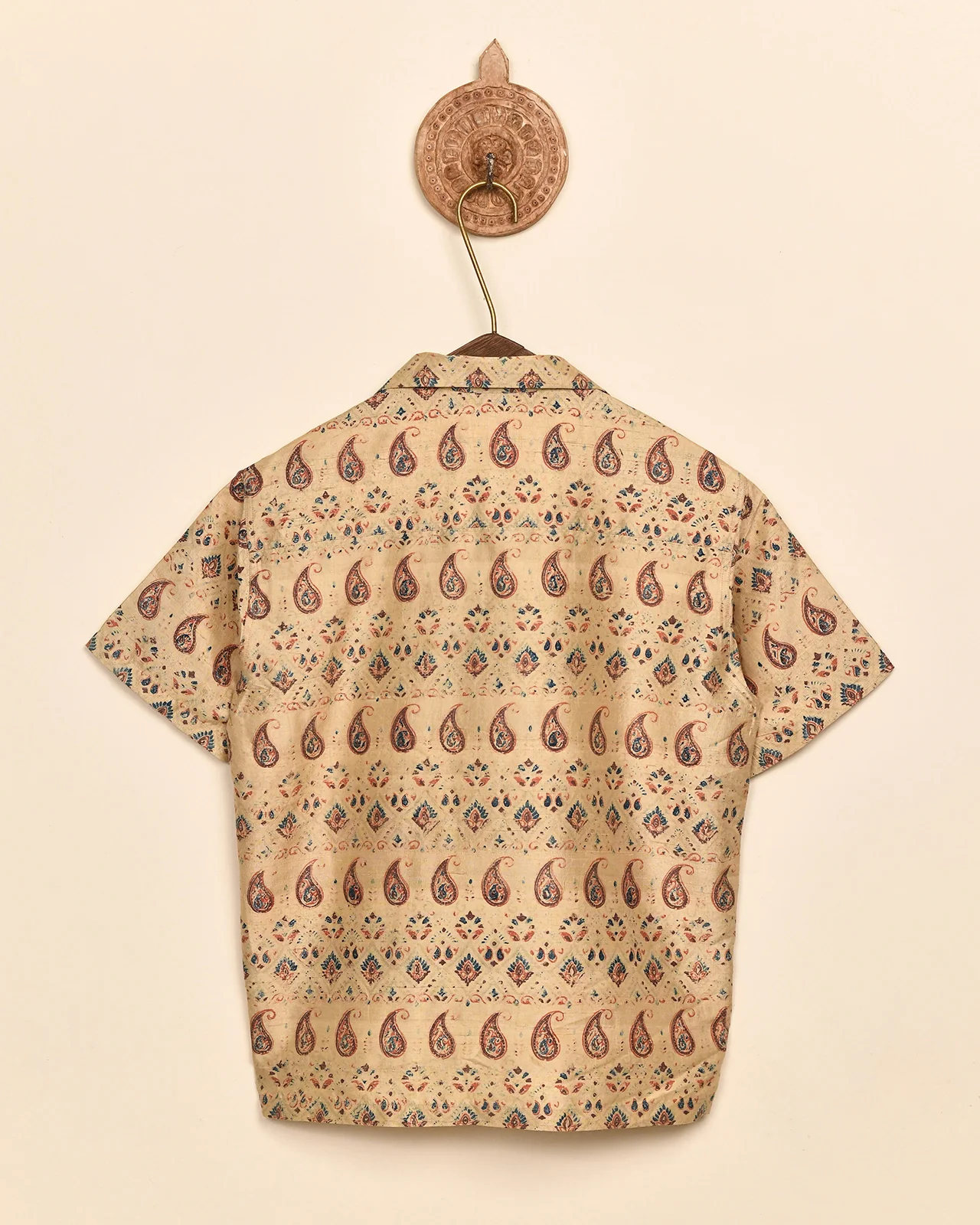 SILK PAISLEY PRINT SHIRT - Image 3