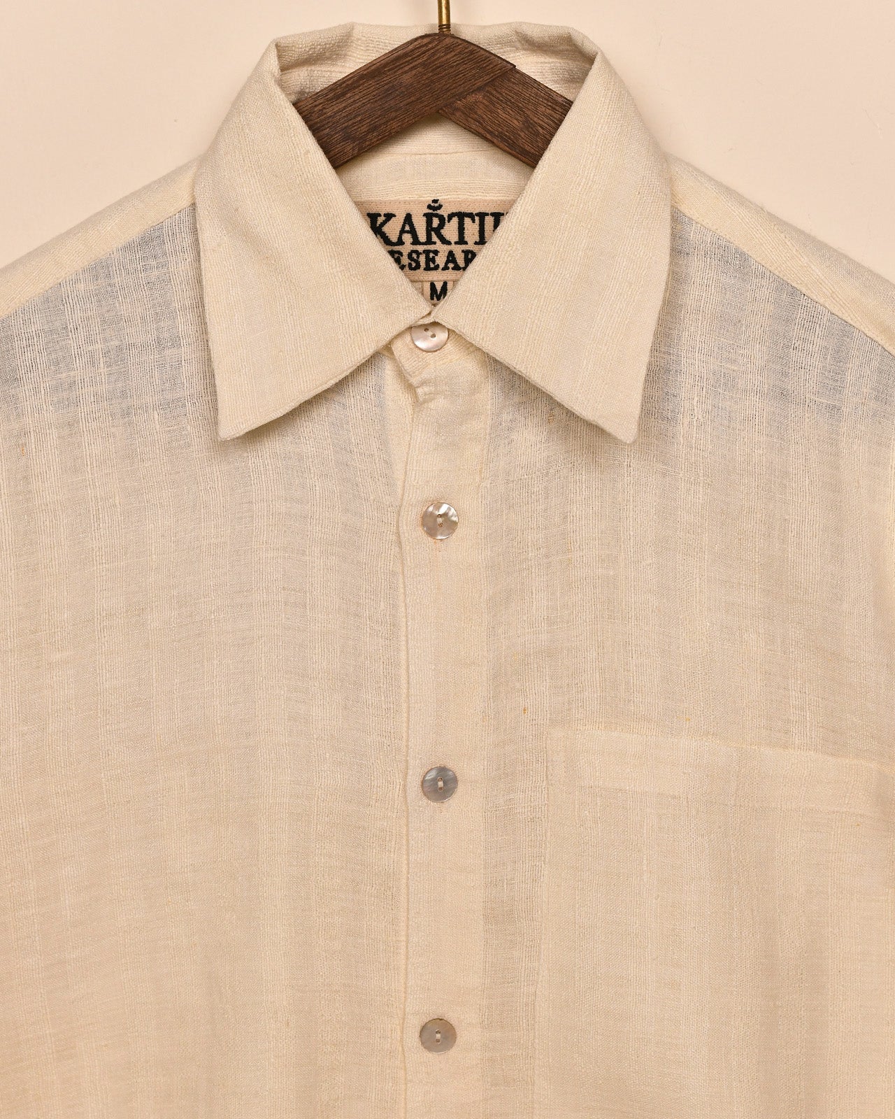 SILK STRIPE SHIRT - Image 2