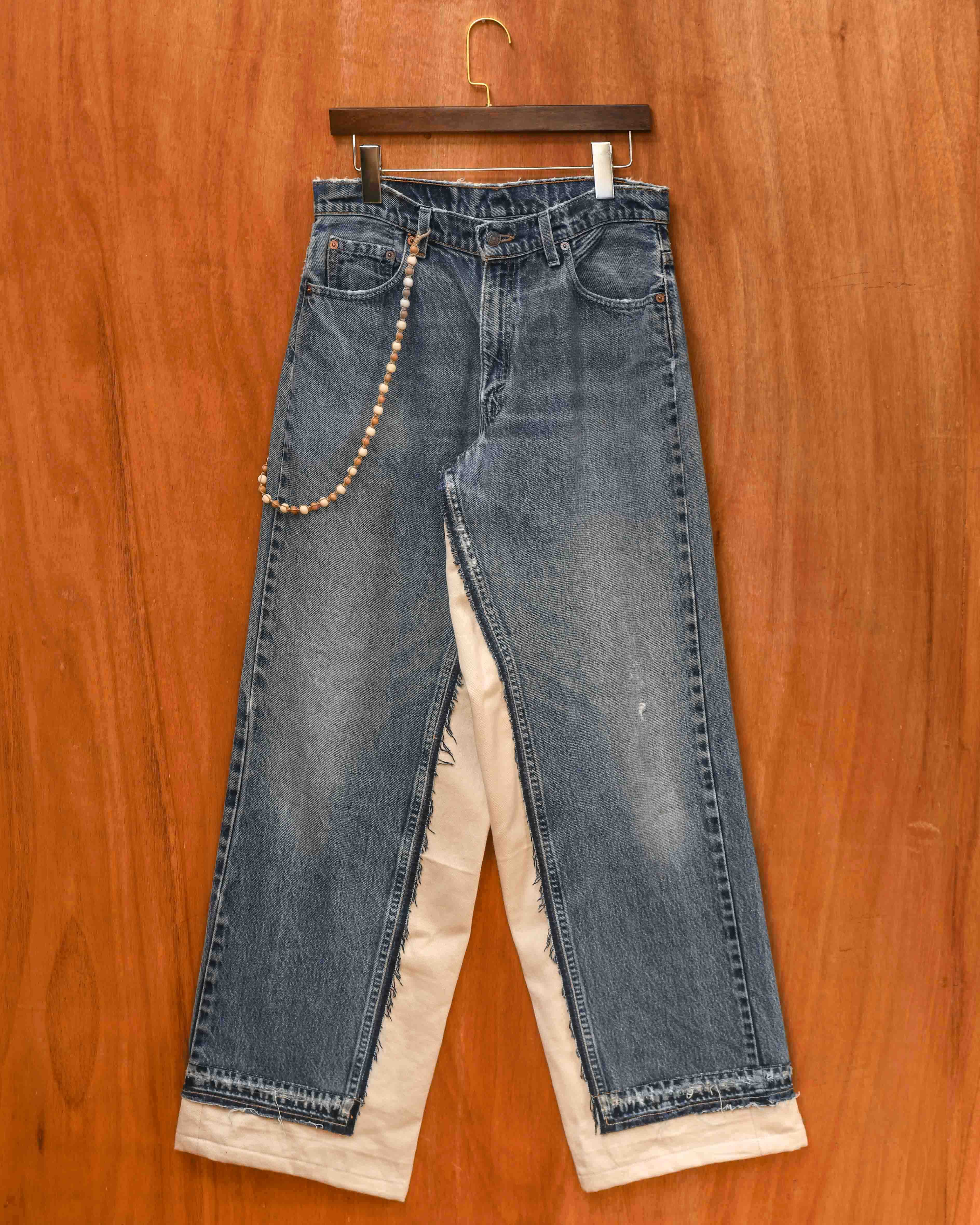 UPCYCLED DENIM TROUSER - Image 3