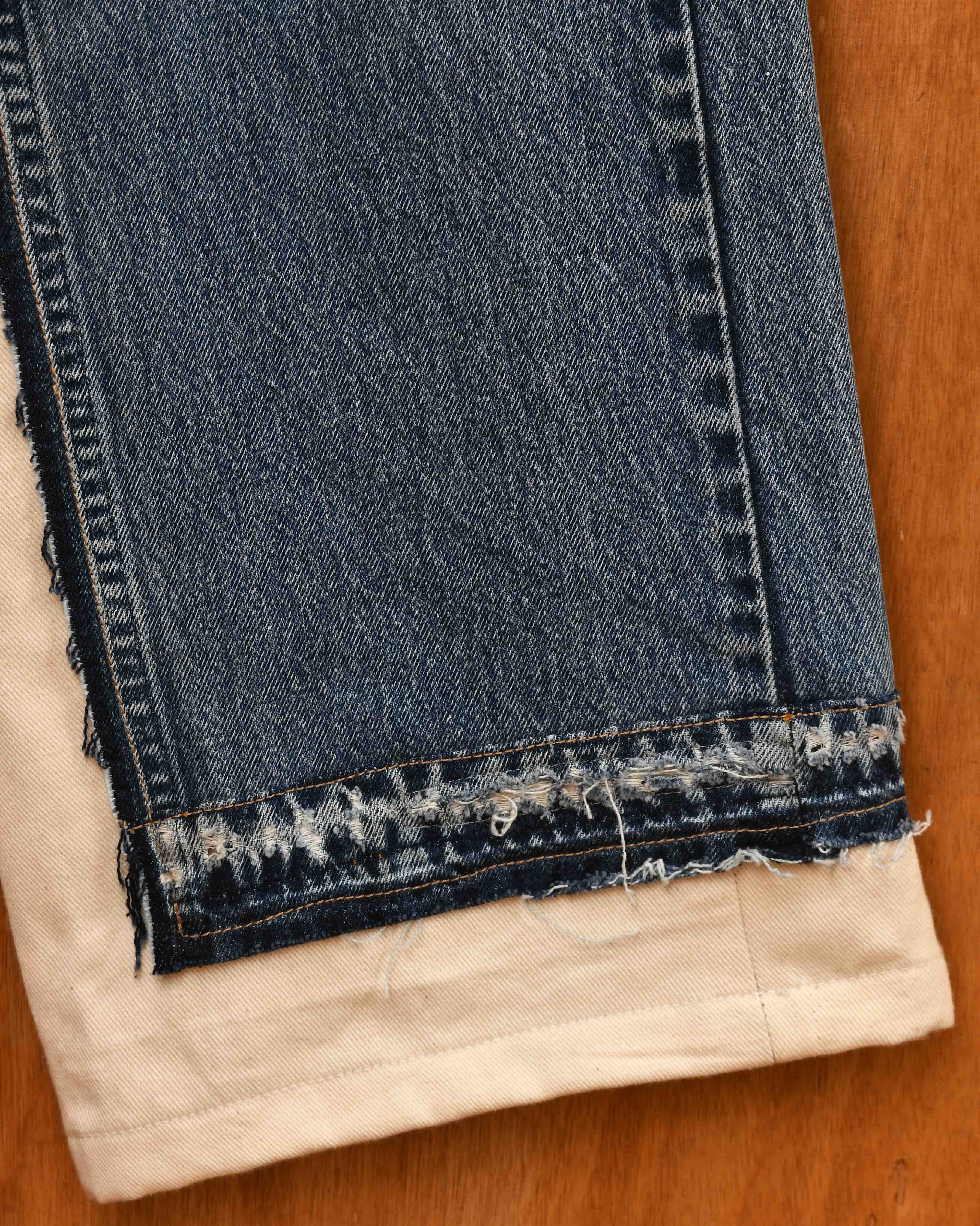 UPCYCLED DENIM TROUSER - Image 4
