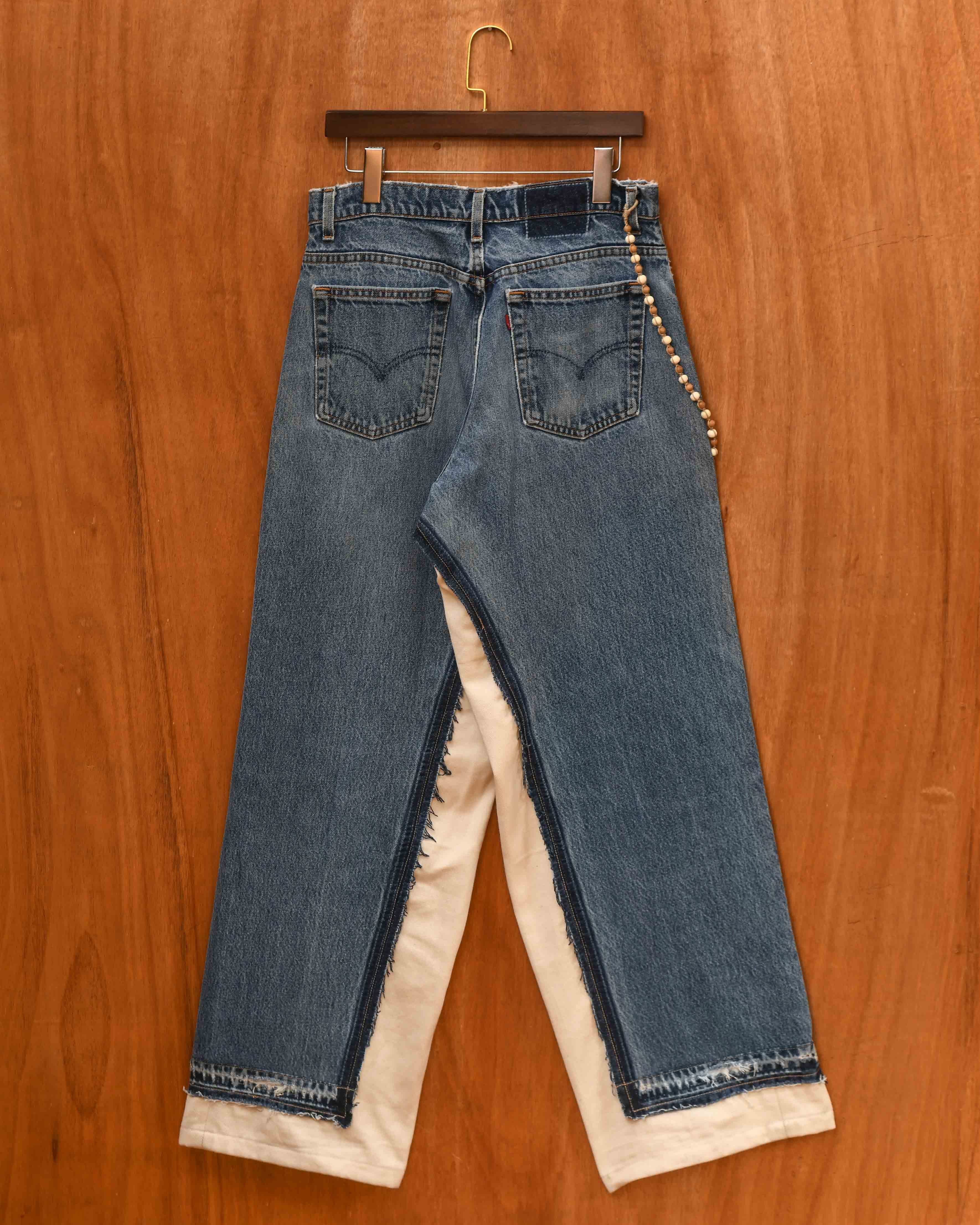 UPCYCLED DENIM TROUSER - Image 5