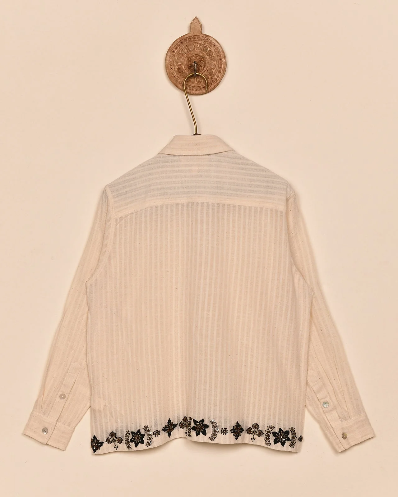 ZARDOZI KHADI SHIRT - Image 3